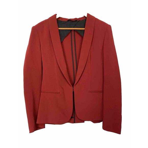 Rag & bone Women’s red blazer 8 Preppy Academia Career Office Old Money Glam - Picture 1 of 7